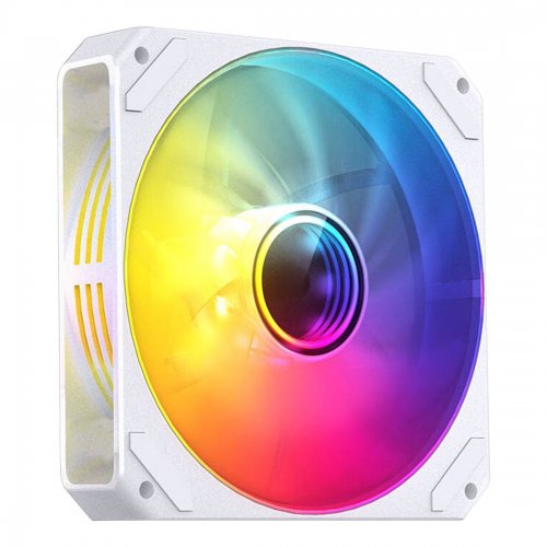 Купить Кулер для корпуса SAMA YH1204I ARGB Reverse White с проверкой совместимости: обзор, характеристики, цена в Киеве, Днепре, Одессе, Харькове, Украине | интернет-магазин TELEMART.UA фото