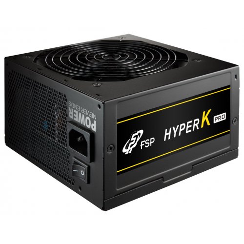 Купить Блок питания FSP Hyper K Pro 600W (HK-600) с проверкой совместимости: обзор, характеристики, цена в Киеве, Днепре, Одессе, Харькове, Украине | интернет-магазин TELEMART.UA фото