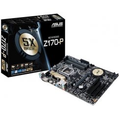 Материнская плата Asus Z170-P (s1151, Intel Z170) (Восстановлено продавцом, 793914)