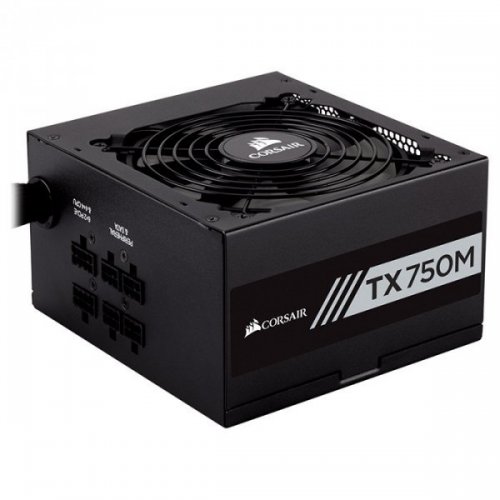 Купить Блок питания Corsair TX750M 750W (CP-9020131-EU) (Восстановлено продавцом, 793919) с проверкой совместимости: обзор, характеристики, цена в Киеве, Днепре, Одессе, Харькове, Украине | интернет-магазин TELEMART.UA фото