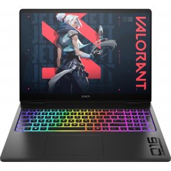 Ноутбук HP Omen 16-ak0005ua (BV8Y6EA) Shadow Black / 16″ (1920x1200, IPS) / AMD Ryzen AI 7 350 (2.0-5.0 ГГц), 8 ядер / NVIDIA GeForce RTX 5060 / 32 ГБ (DDR5) / 1024 ГБ (SSD) / DOS
