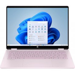 Ноутбук HP OmniBook 5 Flip 14-fp0015ua (BV5T6EA) Powder Pink / 14″ (1920x1200, IPS) / Intel Core 5 120U (0.9-5.0 ГГц), 10 ядер / Intel Iris Xe Graphics / 16 ГБ (LPDDR5) / 512 ГБ (SSD) / DOS