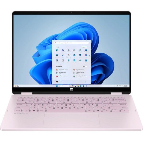 Купити Ноутбук HP OmniBook 5 Flip 14-fp0015ua (BV5T6EA) Powder Pink - ціна в Києві, Львові, Вінниці, Хмельницькому, Франківську, Україні | інтернет-магазин TELEMART.UA фото