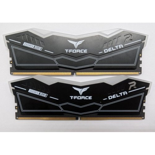Озп Team DDR5 32GB (2x16GB) 6000Mhz T-Force Delta RGB (FF3D532G6000HC30DC01) (Відновлено продавцем, 794033) купити з перевіркою сумісності: огляд, характеристики, ціна у Києві, Львові, Вінниці, Хмельницькому, Івано-Франківську, Україні | інтернет-магазин TELEMART.UA фото