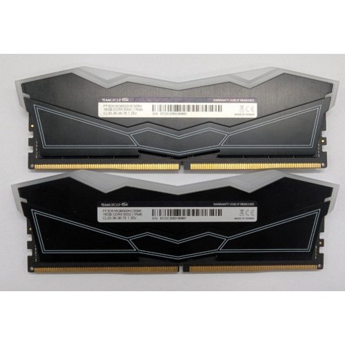 Озп Team DDR5 32GB (2x16GB) 6000Mhz T-Force Delta RGB (FF3D532G6000HC30DC01) (Відновлено продавцем, 794044) купити з перевіркою сумісності: огляд, характеристики, ціна у Києві, Львові, Вінниці, Хмельницькому, Івано-Франківську, Україні | інтернет-магазин TELEMART.UA фото