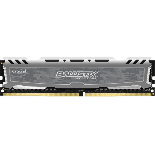 Озп Crucial DDR4 16GB 2666Mhz Ballistix Sport LT Grey (BLS16G4D26BFSB) (Відновлено продавцем, 794073) купити з перевіркою сумісності: огляд, характеристики, ціна у Києві, Львові, Вінниці, Хмельницькому, Івано-Франківську, Україні | інтернет-магазин TELEMART.UA фото
