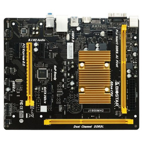 Продать Материнская плата Biostar J1900MH2 Ver 6.x (Intel J1900) по Trade-In интернет-магазине Телемарт - Киев, Днепр, Украина фото