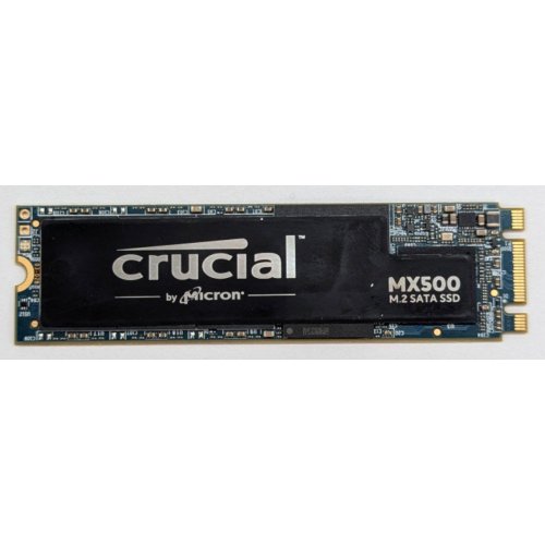 Ssd-диск Crucial MX500 TLC 500GB M.2 (2280 SATA) (CT500MX500SSD4) (Відновлено продавцем, 794281) купити з перевіркою сумісності: огляд, характеристики, ціна у Києві, Львові, Вінниці, Хмельницькому, Івано-Франківську, Україні | інтернет-магазин TELEMART.UA фото