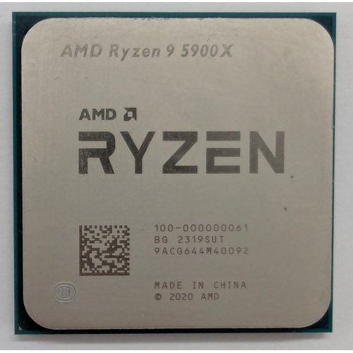 Купить Процессор AMD Ryzen 9 5900X 3.7(4.8)GHz 64MB sAM4 Tray (100-000000061) (Восстановлено продавцом, 794301) с проверкой совместимости: обзор, характеристики, цена в Киеве, Днепре, Одессе, Харькове, Украине | интернет-магазин TELEMART.UA фото
