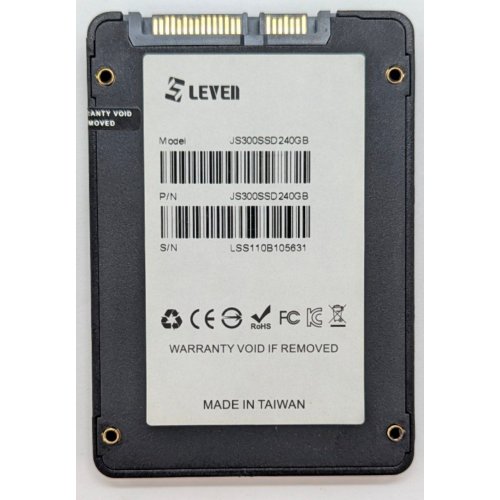 Купить Ssd-диск LEVEN TLC 240GB 2.5" (JS300SSD240GB) (Восстановлено продавцом, 794311) с проверкой совместимости: обзор, характеристики, цена в Киеве, Днепре, Одессе, Харькове, Украине | интернет-магазин TELEMART.UA фото