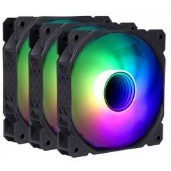 Кулер для корпуса SAMA IMB ARGB FAN KIT 3 in 1 Black (Відновлено продавцем, 794377)