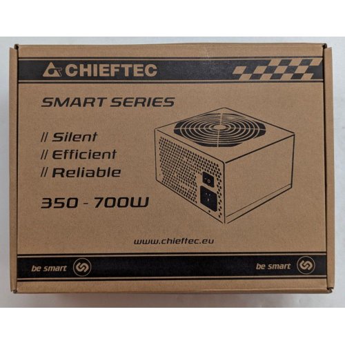 Купить Блок питания CHIEFTEC Smart 500W (GPS-500A8) (Восстановлено продавцом, 794401) с проверкой совместимости: обзор, характеристики, цена в Киеве, Днепре, Одессе, Харькове, Украине | интернет-магазин TELEMART.UA фото
