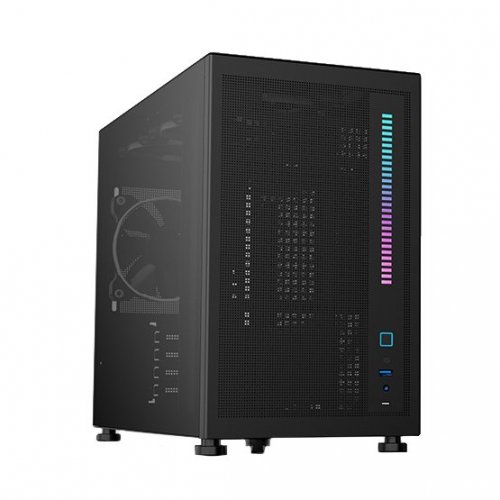 Корпус 1stPlayer MI6-1F2-BK без БЖ Black (Відновлено продавцем, 794480) купити з перевіркою сумісності: огляд, характеристики, ціна у Києві, Львові, Вінниці, Хмельницькому, Івано-Франківську, Україні | інтернет-магазин TELEMART.UA фото