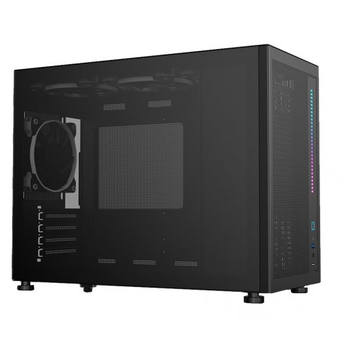 Корпус 1stPlayer MI6-1F2-BK без БЖ Black (Відновлено продавцем, 794480) купити з перевіркою сумісності: огляд, характеристики, ціна у Києві, Львові, Вінниці, Хмельницькому, Івано-Франківську, Україні | інтернет-магазин TELEMART.UA фото
