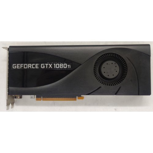 Купить Видеокарта Zotac GeForce GTX 1080 TI Blower 11264MB (ZT-P10810B-10P) (Восстановлено продавцом, 794498) с проверкой совместимости: обзор, характеристики, цена в Киеве, Днепре, Одессе, Харькове, Украине | интернет-магазин TELEMART.UA фото