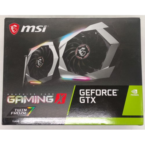Купить Видеокарта MSI GeForce GTX 1660 SUPER Gaming X 6144MB (GTX 1660 SUPER GAMING X) (Восстановлено продавцом, 794529) с проверкой совместимости: обзор, характеристики, цена в Киеве, Днепре, Одессе, Харькове, Украине | интернет-магазин TELEMART.UA фото