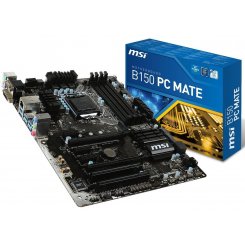 Материнська плата MSI B150A PC MATE (s1151, Intel B150) (Відновлено продавцем, 794717)