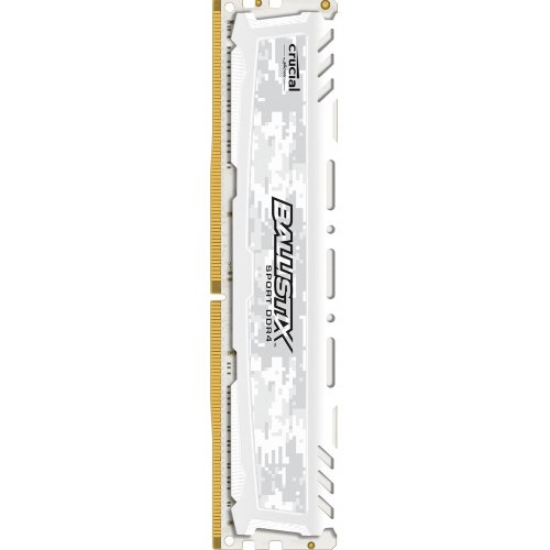 Продать ОЗУ Crucial DDR4 8GB 2666Mhz Ballistix Sport LT White (BLS8G4D26BFSC) по Trade-In интернет-магазине Телемарт - Киев, Днепр, Украина фото