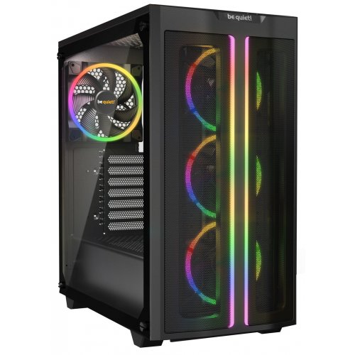 Купить Корпус Be Quiet! Pure Base 500 FX ARGB Tempered Glass без БП (BGW43) Black (Восстановлено продавцом, 794752) с проверкой совместимости: обзор, характеристики, цена в Киеве, Днепре, Одессе, Харькове, Украине | интернет-магазин TELEMART.UA фото