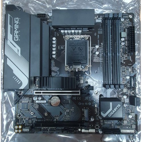 Уцінка материнська плата Gigabyte B760M GAMING X DDR4 (s1700, Intel B760) (Вітринний зразок, 794800) купити з перевіркою сумісності: огляд, характеристики, ціна у Києві, Львові, Вінниці, Хмельницькому, Івано-Франківську, Україні | інтернет-магазин TELEMART.UA фото