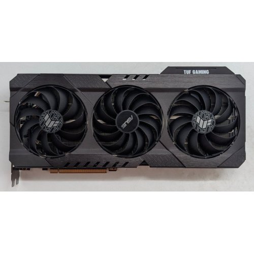 Купить Видеокарта Asus TUF Radeon RX 6800 XT OC 16384MB (TUF-RX6800XT-O16G-GAMING FR) Factory Recertified (Восстановлено продавцом, 794802) с проверкой совместимости: обзор, характеристики, цена в Киеве, Днепре, Одессе, Харькове, Украине | интернет-магазин TELEMART.UA фото
