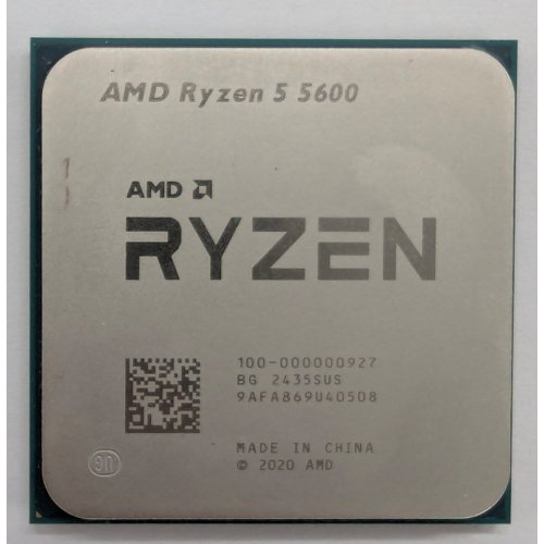 Процесор AMD Ryzen 5 5600 3.5(4.4)GHz 32MB sAM4 Tray (100-000000927) (Відновлено продавцем, 794977) купити з перевіркою сумісності: огляд, характеристики, ціна у Києві, Львові, Вінниці, Хмельницькому, Івано-Франківську, Україні | інтернет-магазин TELEMART.UA фото