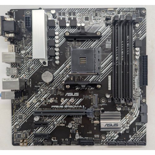 Купить Материнская плата Asus Prime B450M-A II (sAM4, AMD B450) (Восстановлено продавцом, 794982) с проверкой совместимости: обзор, характеристики, цена в Киеве, Днепре, Одессе, Харькове, Украине | интернет-магазин TELEMART.UA фото