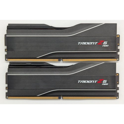 Купить Озу G.Skill DDR5 32GB (2x16GB) 6000Mhz Trident Z5 Neo (F5-6000J3238F16GX2-TZ5N) (Восстановлено продавцом, 794994) с проверкой совместимости: обзор, характеристики, цена в Киеве, Днепре, Одессе, Харькове, Украине | интернет-магазин TELEMART.UA фото