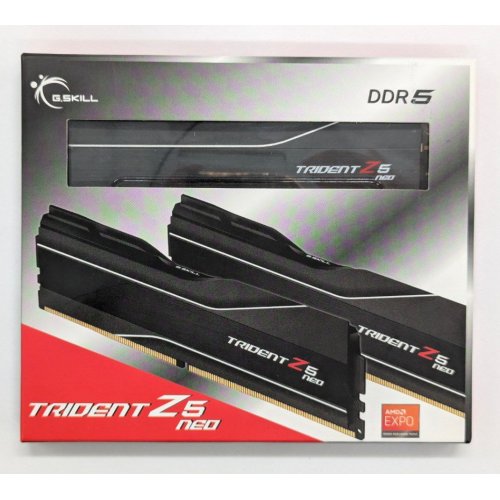 Купить Озу G.Skill DDR5 32GB (2x16GB) 6000Mhz Trident Z5 Neo (F5-6000J3238F16GX2-TZ5N) (Восстановлено продавцом, 794994) с проверкой совместимости: обзор, характеристики, цена в Киеве, Днепре, Одессе, Харькове, Украине | интернет-магазин TELEMART.UA фото