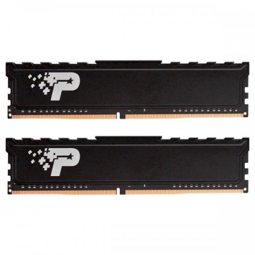 Озп Patriot DDR4 16GB (2x8GB) 2666Mhz Signature Line Premium (PSP416G2666KH1) (Відновлено продавцем, 795060) купити з перевіркою сумісності: огляд, характеристики, ціна у Києві, Львові, Вінниці, Хмельницькому, Івано-Франківську, Україні | інтернет-магазин TELEMART.UA фото
