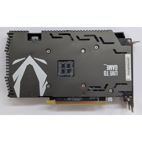 Відеокарта Zotac GeForce RTX 2060 6144MB (ZT-T20600H-10M) (Відновлено продавцем, 795220) купити з перевіркою сумісності: огляд, характеристики, ціна у Києві, Львові, Вінниці, Хмельницькому, Івано-Франківську, Україні | інтернет-магазин TELEMART.UA фото