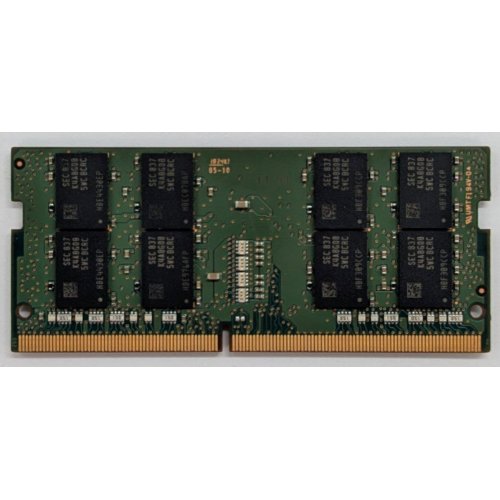 Купить Озу Samsung SODIMM DDR4 16GB 2400Mhz (M471A2K43CB1-CRC) (Восстановлено продавцом, 795230) с проверкой совместимости: обзор, характеристики, цена в Киеве, Днепре, Одессе, Харькове, Украине | интернет-магазин TELEMART.UA фото