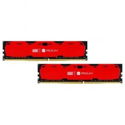 Озу GoodRAM DDR4 16GB (2x8GB) 2400Mhz IRDM Red (IR-R2400D464L15S/16GDC) (Восстановлено продавцом, 795235)