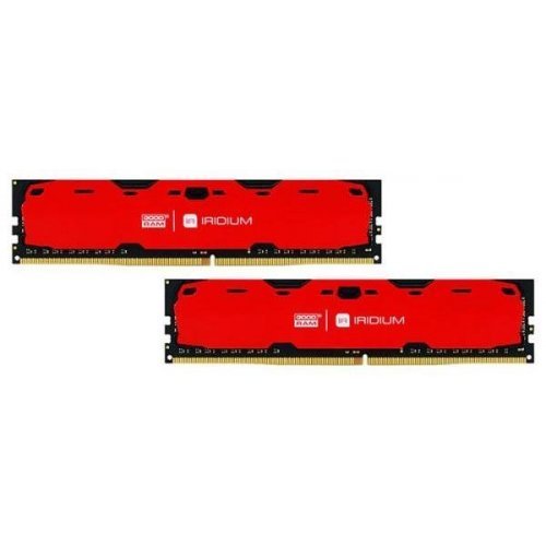 Купить Озу GoodRAM DDR4 16GB (2x8GB) 2400Mhz IRDM Red (IR-R2400D464L15S/16GDC) (Восстановлено продавцом, 795235) с проверкой совместимости: обзор, характеристики, цена в Киеве, Днепре, Одессе, Харькове, Украине | интернет-магазин TELEMART.UA фото