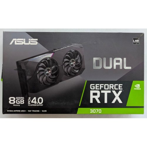Відеокарта Asus GeForce RTX 3070 Dual 8192MB (DUAL-RTX3070-8G-V2) (Відновлено продавцем, 795237) купити з перевіркою сумісності: огляд, характеристики, ціна у Києві, Львові, Вінниці, Хмельницькому, Івано-Франківську, Україні | інтернет-магазин TELEMART.UA фото