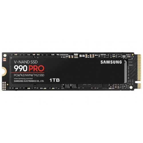 Купить Ssd-диск Samsung 990 PRO V-NAND 3-bit MLC 1TB M.2 (2280 PCI-E) NVMe 2.0 (MZ-V9P1T0BW) (Восстановлено продавцом, 795302) с проверкой совместимости: обзор, характеристики, цена в Киеве, Днепре, Одессе, Харькове, Украине | интернет-магазин TELEMART.UA фото