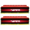 Patriot DDR4 16GB (2x8GB) 3733Mhz Viper 4 Red (PV416G373C7K)