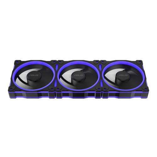 Набір кулерів для корпусу Asus Prime MR120 ARGB Reverse Triple Pack (90DA00L0-B09020) Black купити з перевіркою сумісності: огляд, характеристики, ціна у Києві, Львові, Вінниці, Хмельницькому, Івано-Франківську, Україні | інтернет-магазин TELEMART.UA фото