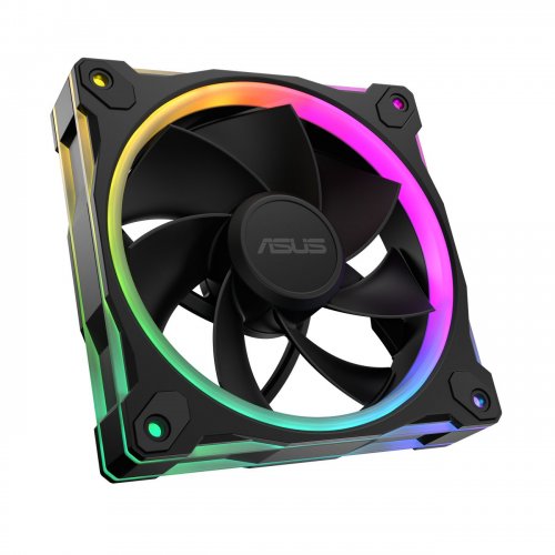 Купить Кулер для корпуса Asus Prime MR120 ARGB Reverse (90DA00L0-B09000) Black с проверкой совместимости: обзор, характеристики, цена в Киеве, Днепре, Одессе, Харькове, Украине | интернет-магазин TELEMART.UA фото