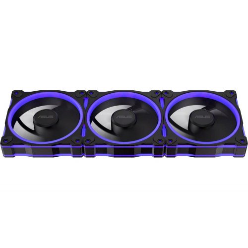 Набір кулерів для корпусу Asus Prime MR120 ARGB Triple Pack (90DA00I0-B09020) Black купити з перевіркою сумісності: огляд, характеристики, ціна у Києві, Львові, Вінниці, Хмельницькому, Івано-Франківську, Україні | інтернет-магазин TELEMART.UA фото