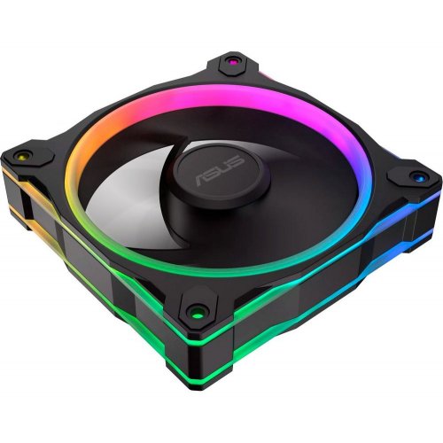 Набір кулерів для корпусу Asus Prime MR120 ARGB Triple Pack (90DA00I0-B09020) Black купити з перевіркою сумісності: огляд, характеристики, ціна у Києві, Львові, Вінниці, Хмельницькому, Івано-Франківську, Україні | інтернет-магазин TELEMART.UA фото