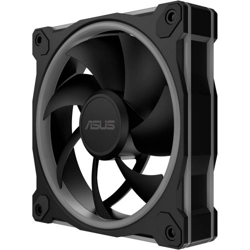 Набір кулерів для корпусу Asus Prime MR120 ARGB Triple Pack (90DA00I0-B09020) Black купити з перевіркою сумісності: огляд, характеристики, ціна у Києві, Львові, Вінниці, Хмельницькому, Івано-Франківську, Україні | інтернет-магазин TELEMART.UA фото