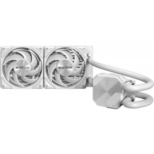 Готова СВО Montech HyperFlow Silent 240 White купити з перевіркою сумісності: огляд, характеристики, ціна у Києві, Львові, Вінниці, Хмельницькому, Івано-Франківську, Україні | інтернет-магазин TELEMART.UA фото