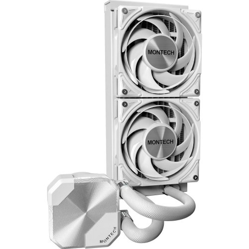 Готова СВО Montech HyperFlow Silent 240 White купити з перевіркою сумісності: огляд, характеристики, ціна у Києві, Львові, Вінниці, Хмельницькому, Івано-Франківську, Україні | інтернет-магазин TELEMART.UA фото