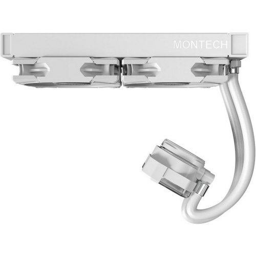 Готова СВО Montech HyperFlow Silent 240 White купити з перевіркою сумісності: огляд, характеристики, ціна у Києві, Львові, Вінниці, Хмельницькому, Івано-Франківську, Україні | інтернет-магазин TELEMART.UA фото