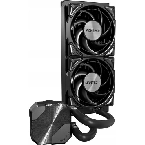Купить Готовая СВО Montech HyperFlow Silent 240 Black с проверкой совместимости: обзор, характеристики, цена в Киеве, Днепре, Одессе, Харькове, Украине | интернет-магазин TELEMART.UA фото