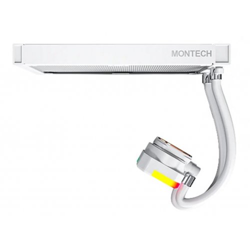 Готова СВО Montech HyperFlow ARGB 240 White купити з перевіркою сумісності: огляд, характеристики, ціна у Києві, Львові, Вінниці, Хмельницькому, Івано-Франківську, Україні | інтернет-магазин TELEMART.UA фото