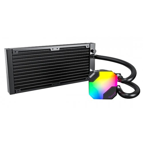 Готова СВО Montech HyperFlow ARGB 240 Black купити з перевіркою сумісності: огляд, характеристики, ціна у Києві, Львові, Вінниці, Хмельницькому, Івано-Франківську, Україні | інтернет-магазин TELEMART.UA фото