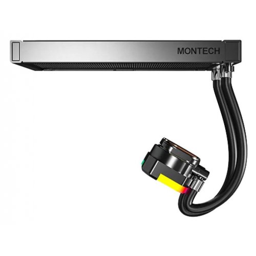 Готова СВО Montech HyperFlow ARGB 240 Black купити з перевіркою сумісності: огляд, характеристики, ціна у Києві, Львові, Вінниці, Хмельницькому, Івано-Франківську, Україні | інтернет-магазин TELEMART.UA фото