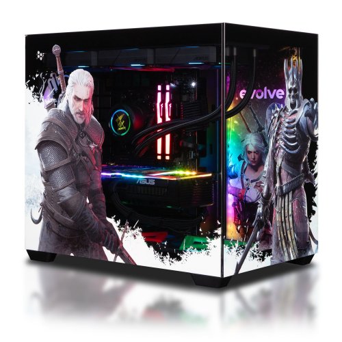 Компьютер EVOLVE SpecialPart TheWitcher: WildHunt (EVSP-TWWHCR770N5070-D532S1TBK) Black купить в Украине: Киев, Днепр, Харьков, Одесса  | Низкая цена, отзывы, характеристики от TELEMART фото